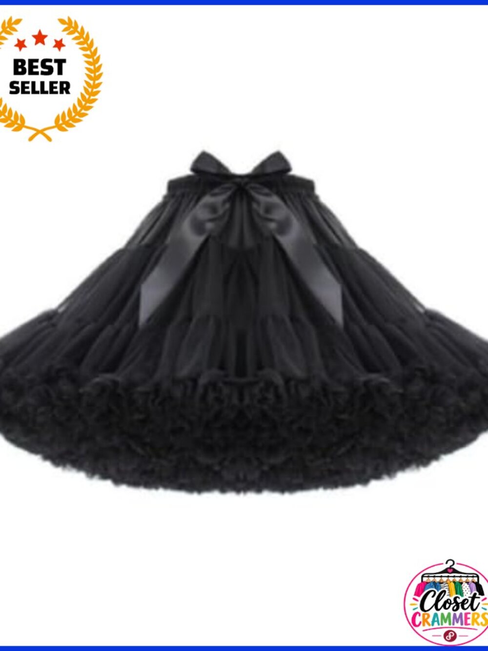 Women's Tutu Tulle Skirt Layered Petticoat Ballet Party Princess Underskirt
